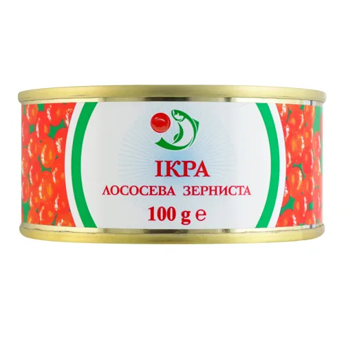 Ікра лососева зерниста солона Дальриба з/б 100г