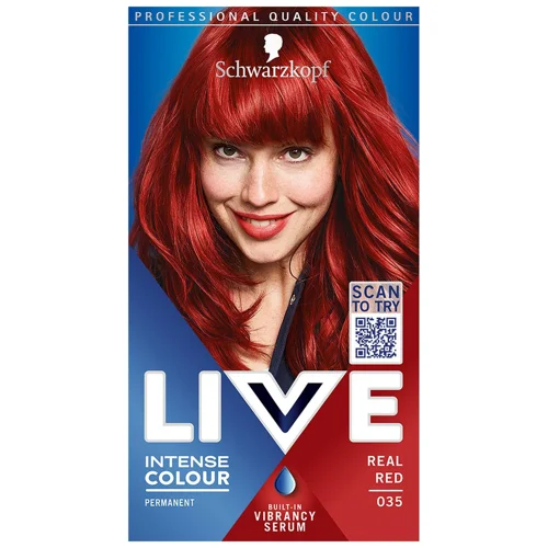 Фарба для волосся Live Intense Colour 035 Справжній червоний