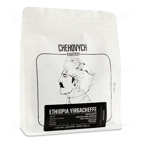 Кава Чехович Ефіопія Єргачеф зерно, 250г
