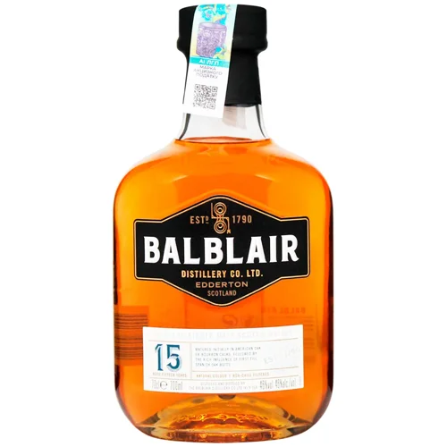Віскі Balblair 15 років 46% 0,7л