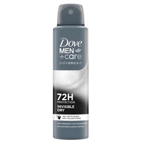 Антиперспірант аерозольний Dove Men Невидима сухість 72 години 150мл