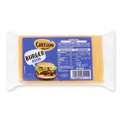 Слайси Для Бургерів З Маслом Cheeson, м/у, 41.4%, 700г