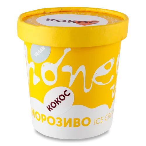Морозиво Кокос Веган В/ґ, 400г