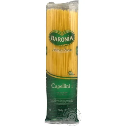 Макарони Baronia Capellini 500г