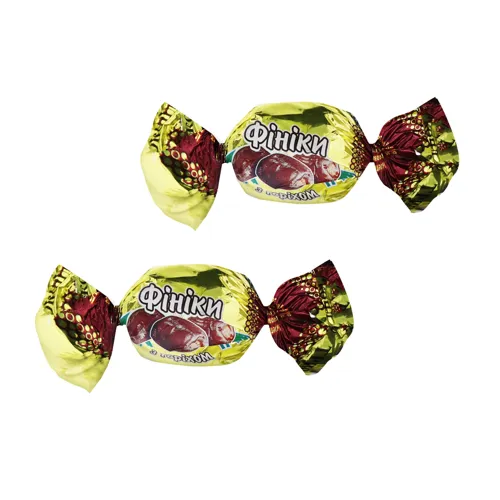 Цукерки в шоколаді Фініки з горіхом Тріоконд кг