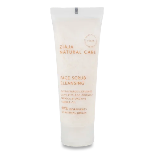Скраб-Пілінг Для Обличчя Кремовий Cleansing Natural Care Ziaja, 70мл