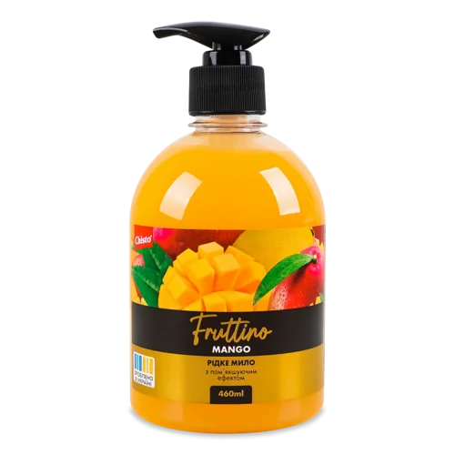 Рідке Мило З Пом'якшуючим Ефектом Mango Fruttino Chisto, 460мл