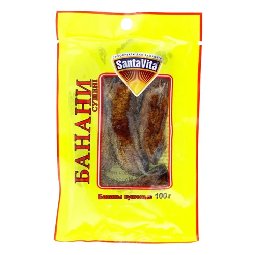 Банани SantaVita сушені 100г