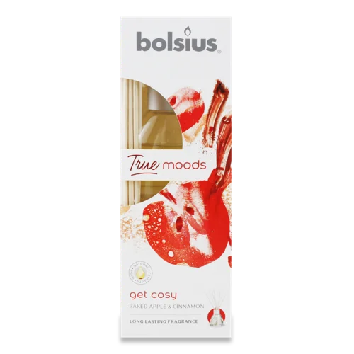 Арома-Дифузор Bolsius З Паличками, 45 мл, True Moods Запечене Яблуко З Корицею, арт.101926806797