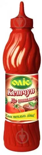 Кетчуп Шашличний 830г ТМ Оліс пляшка