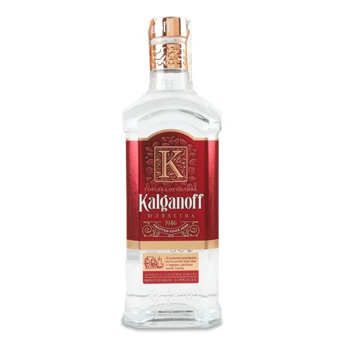 Горілка Kalganoff Шляхетна 0,5л