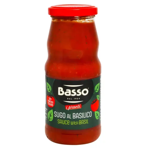 Соус Basso з базиліком 360г