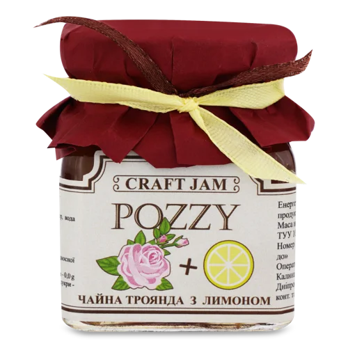 Джем Чайна Роза З Лимоном, с/б 130г