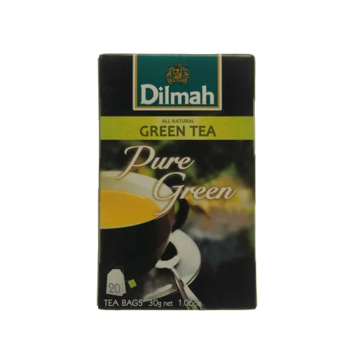 Чай зелений байховий Pure Green Dilmah к/у 20х1.5г