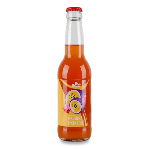 Напій Безалкогольний Газований Малина-Маракуя, с/пл, 330мл