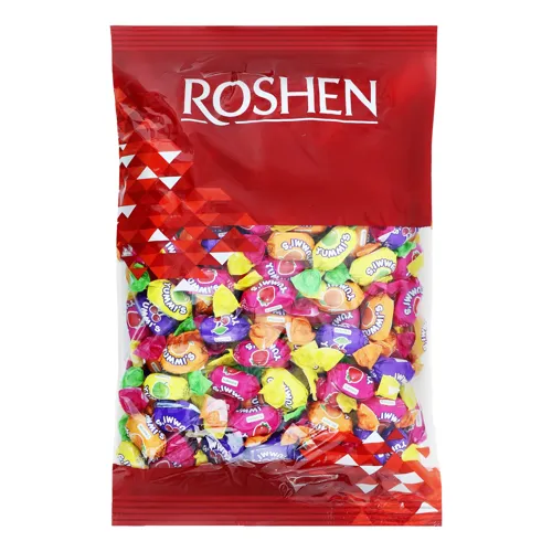 Цукерки жувальні зі смаком фруктів Yummi's Roshen кг