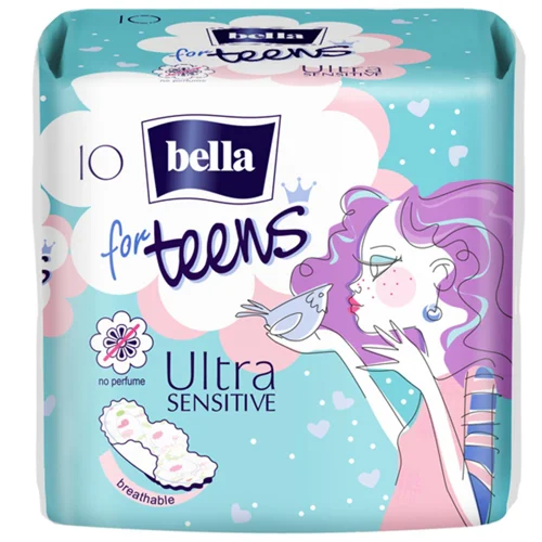 Прокладки гігієнічні Bella for Teens Sensitive 10шт