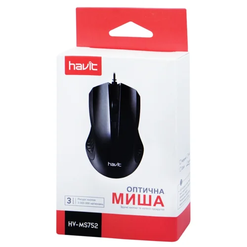 Миша Havit дротова HV-MS752 USB