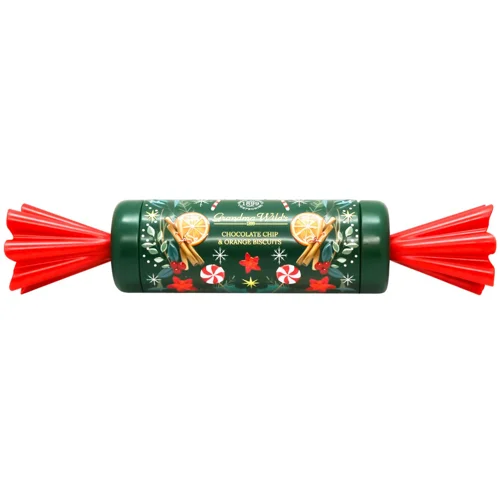 Печиво Grandma Wild's Cane Cracker з шоколадною крихтою та апельсином 150г
