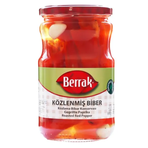Перець Berrak червоний смажений 680г