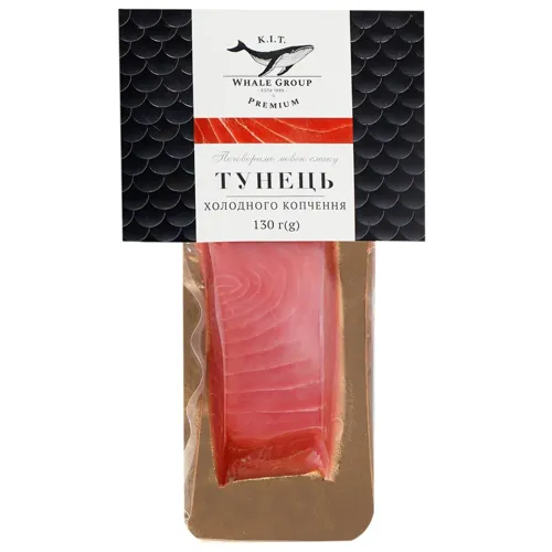 Тунець K.I.T. шматок холодного копчення 130г
