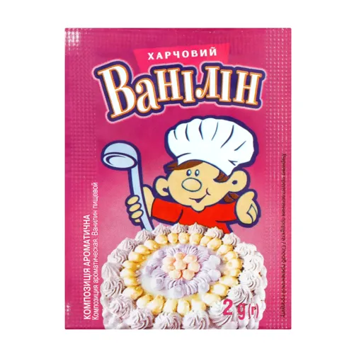 Ванілін харчовий «Добрик» м/у 2г
