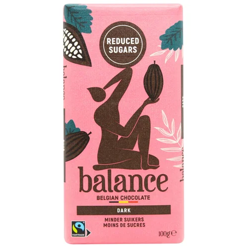 Шоколад чорний Balance без цукру 100г
