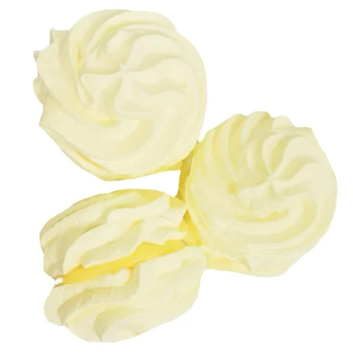 Тістечка безе з лимонним курдом вагові