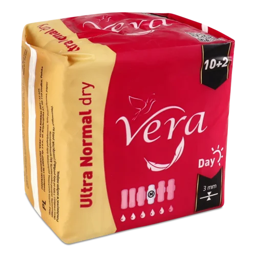 Гігієнічні Прокладки Ultra Normal Dry Vera, 12 шт, в/ґ