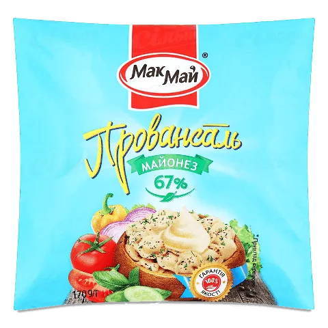 Майонез МакМай Провансаль 67% 170г