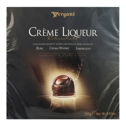 Набір цукерок глазуровані шоколадом з начинками Creme Liqueur Vergani