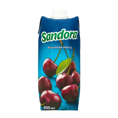 Нектар вишневий освітлений Sandora т/п 500мл