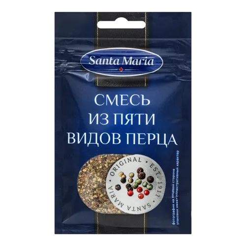 Суміш із п'яти видів перців Santa Maria м/у 16г