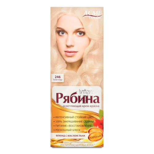 Крем-фарба Для Волосся №246 Тала Вода Рябина Intense Acme Color, 1шт