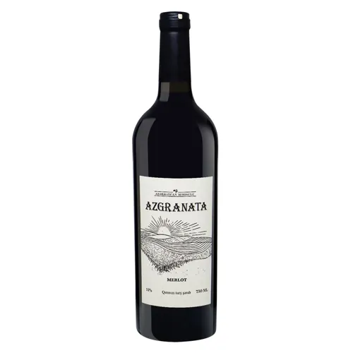 Вино AZ-Granata Merlot червоне сухе 14% 0,75л