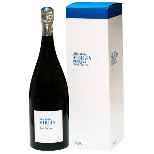 Вино ігристе Alta Alella Mirgin Cava de Guarda Superior Reserva біле брют 12% 1,5л