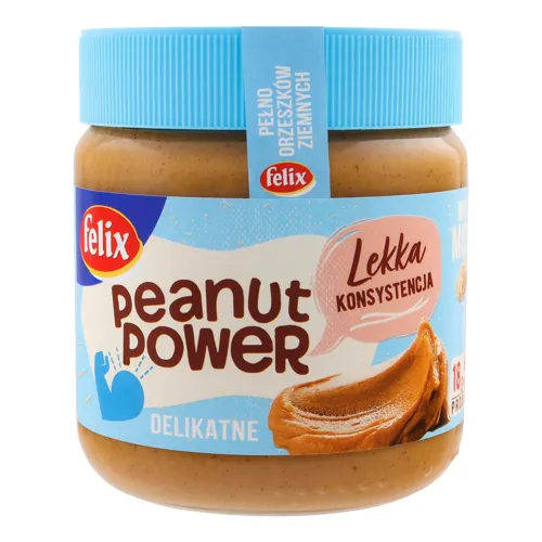 Масло арахісове Light Felix з скляній банці 350г