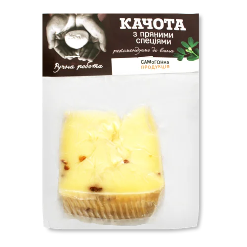 Сир Качота З Пряними Спеціями М'який, м/у, 0.23 кг