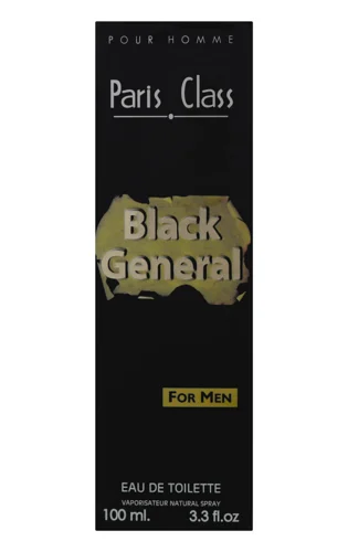 Вода Туалетна Чоловіча Black General Paris Class, 100мл