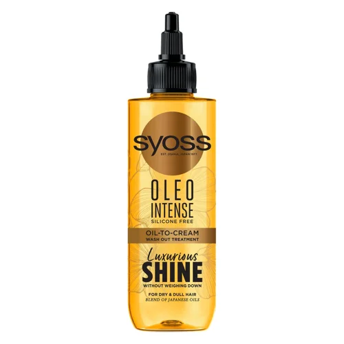 Маска Syoss Oleo Intense для сухого та тьмяного волосся 200мл