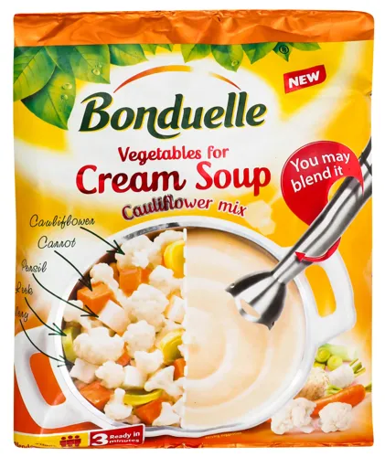 Суміш овочева заморожена Cauliflower mix Cream Soup Bonduelle м/у 400г