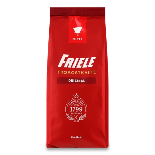 Кава Натуральна Смажена Мелена Вищого Ґатунку Original Friele, 250г