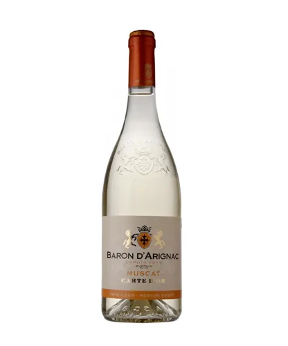 Вино Baron d'Arignac Muscat біле напівсолодке 0.75л 10.5%