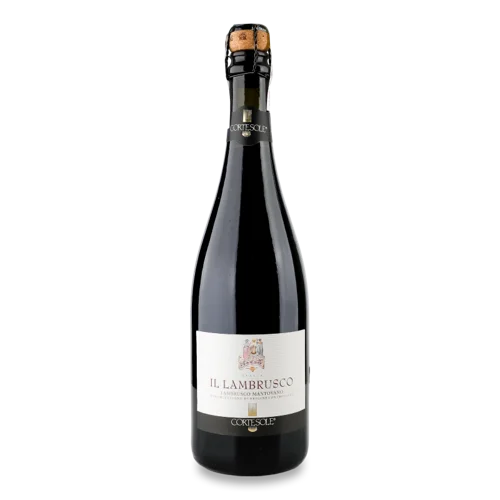 Вино Ігристе Червоне Сухе Ламбруско Мантовано Cortesole, 750 мл 10.5% В/ґ