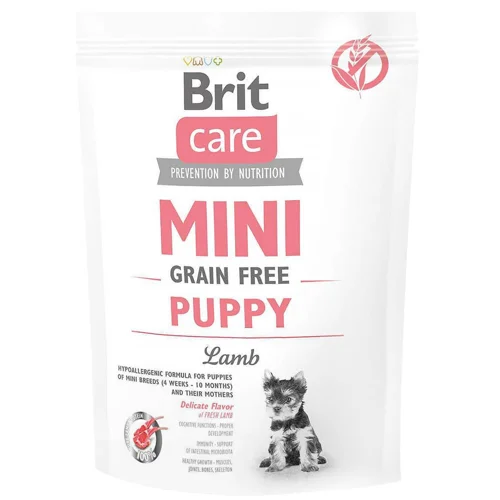 Корм сухий Brit Care Mini з ягням для цуценят мініатюрних порід 400г
