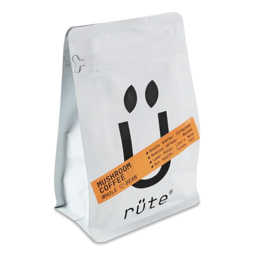 Кава Натуральна Зернова Смажена З Екстрактами Грибів, м/у 250г