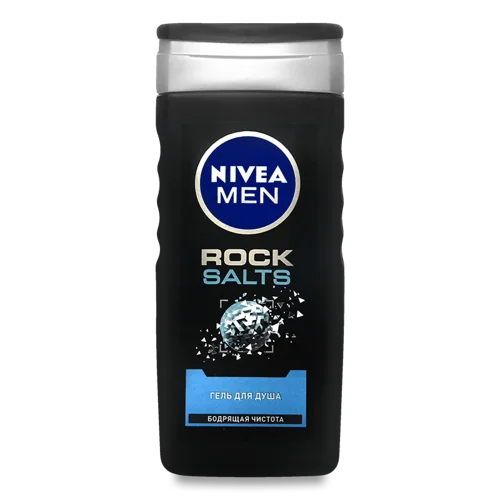 Гель для Душу Nivea Men Rock Salts, 250 мл