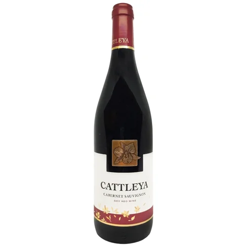 Вино Cattleya Каберне Совіньйон червоне сухе 12-13,5% 0,75л
