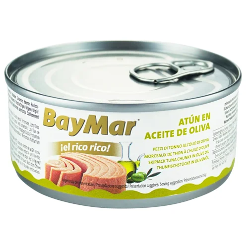 Тунець BayMar в оливковій олії 160г