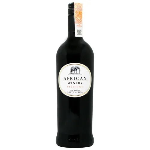 Вино African Winery Pinotage червоне сухе 12,5% 0,75л